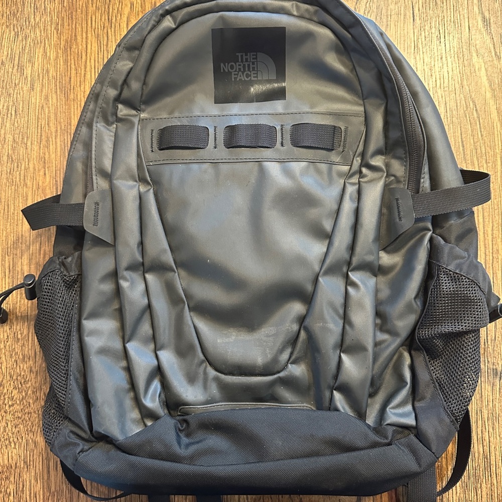The North Face Black Backpack with Durable Design and Everyday Use
